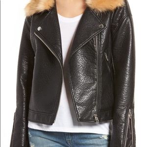 Blank NYC Vegan Leatger Jacket